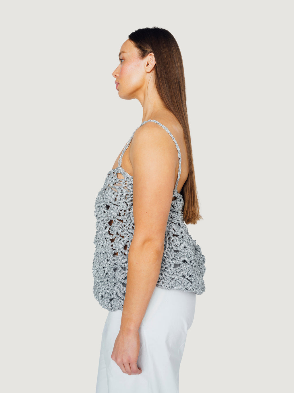 Silvur top