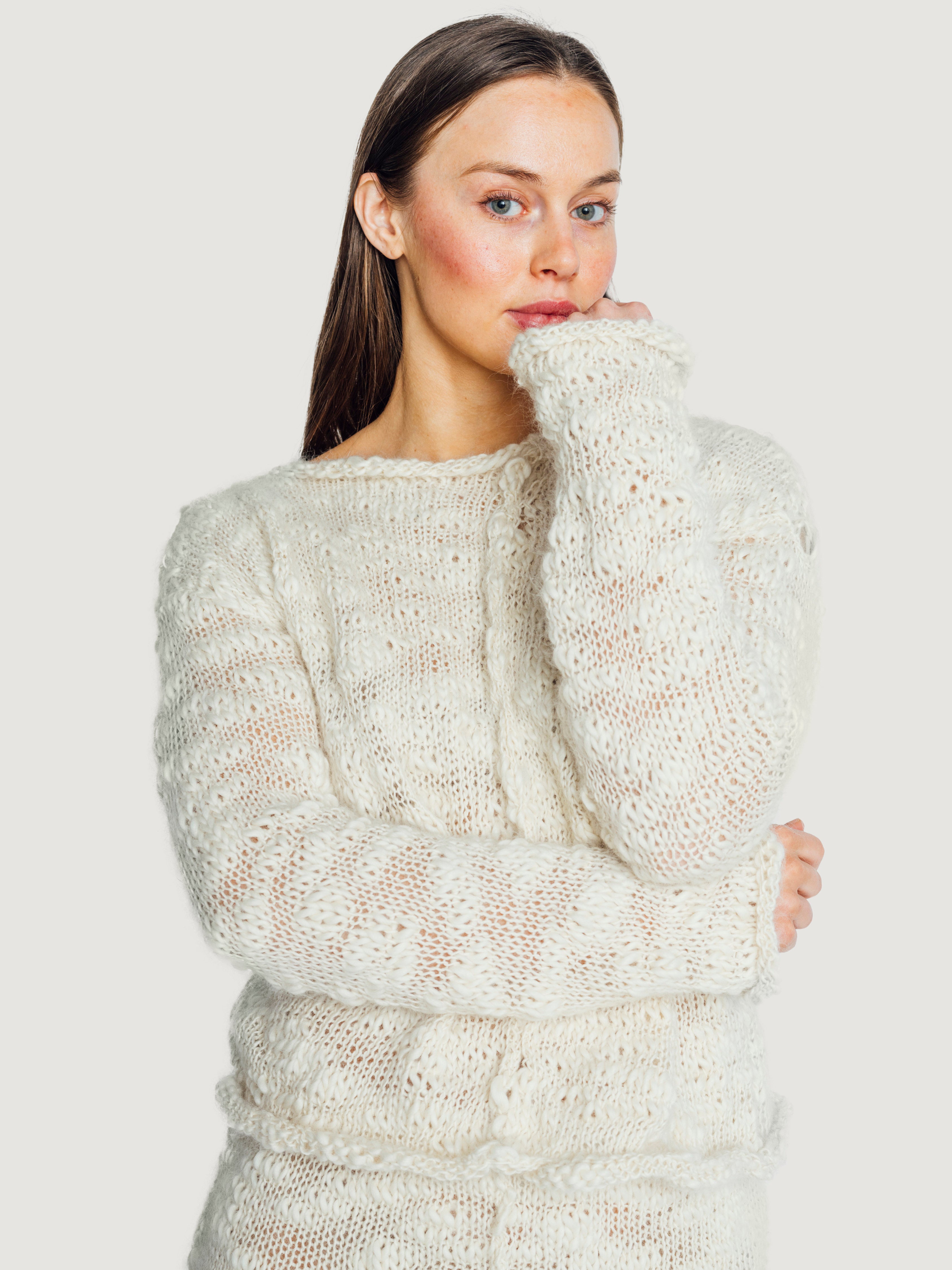 Ivory sweater