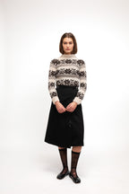 Snowflake Stripe sweater