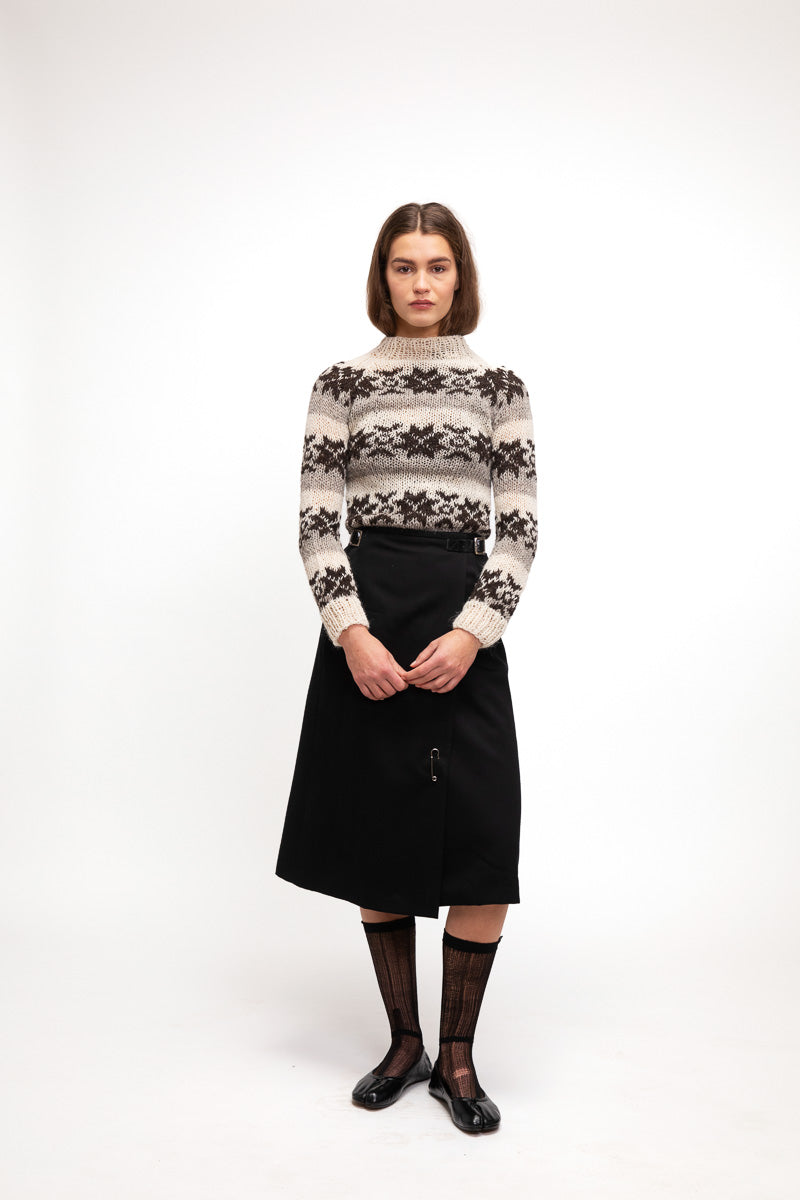 Snowflake Stripe sweater